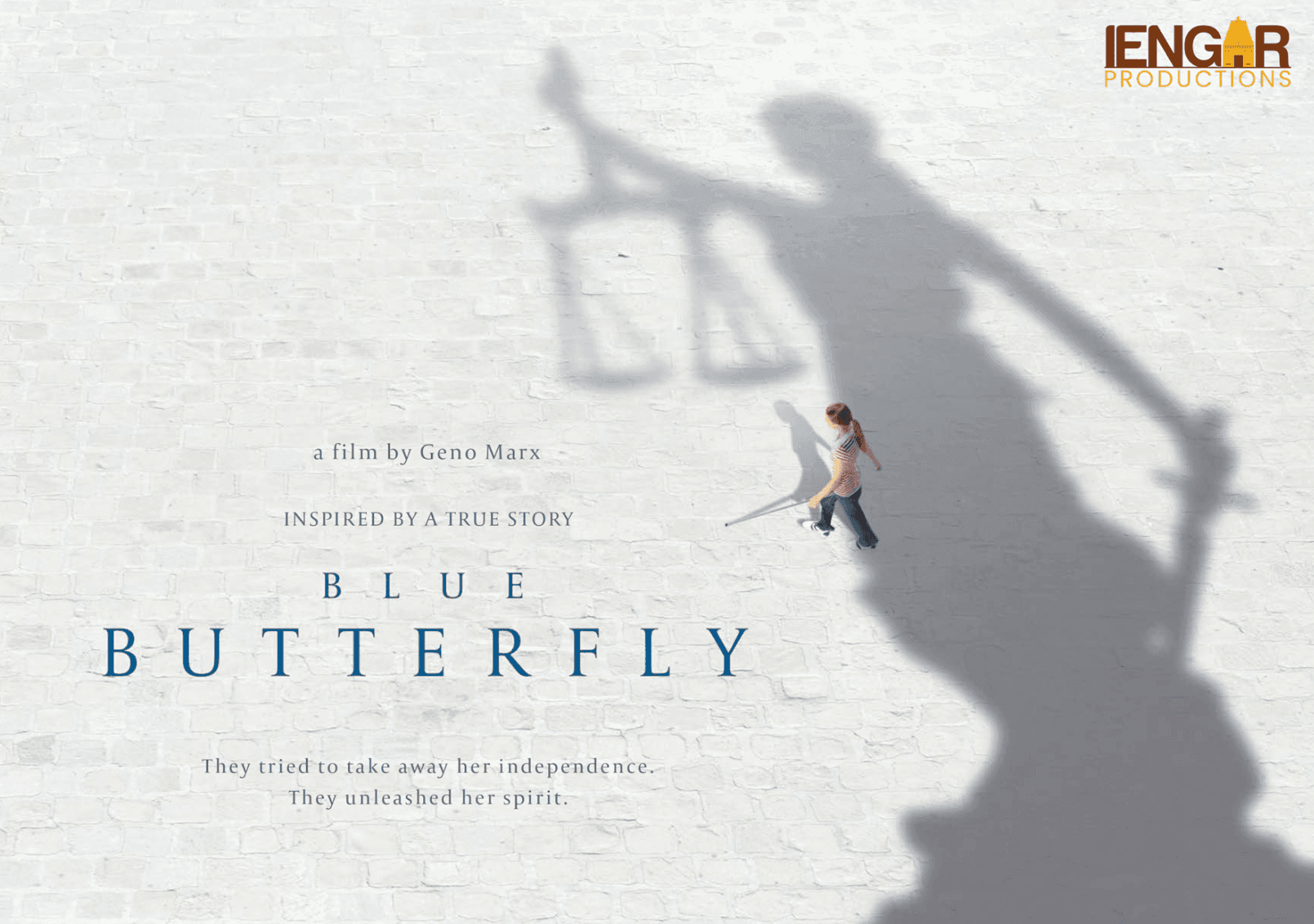 blue butterfly movie cover image blind woman guardianship courtroom drama